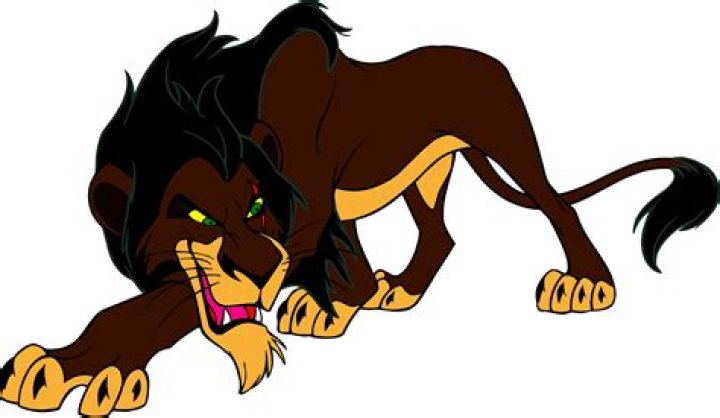 Why is scar a different color lion king?