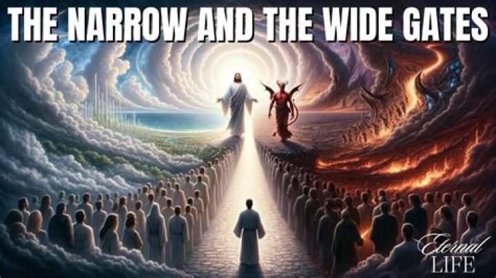 Why is the road to heaven narrow?