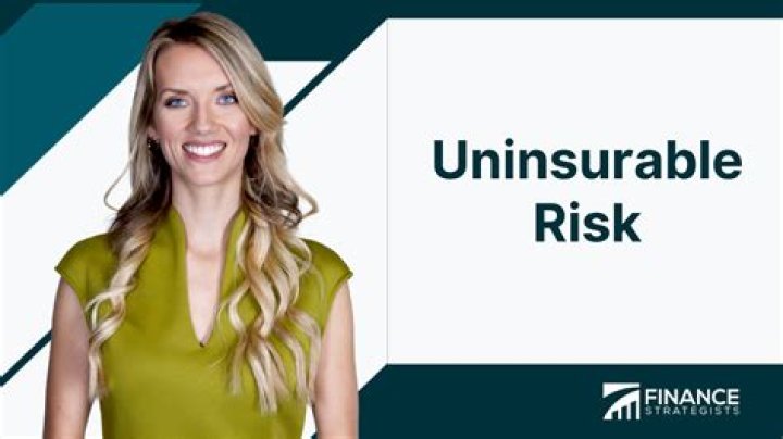 Why is uninsurable risk important?