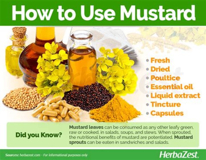 Why mustard for cramps?