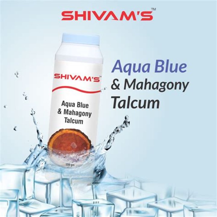 Why shiva sprinkled some talcum powder?