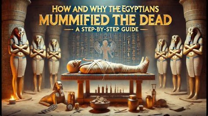 Why they mummify the dead?