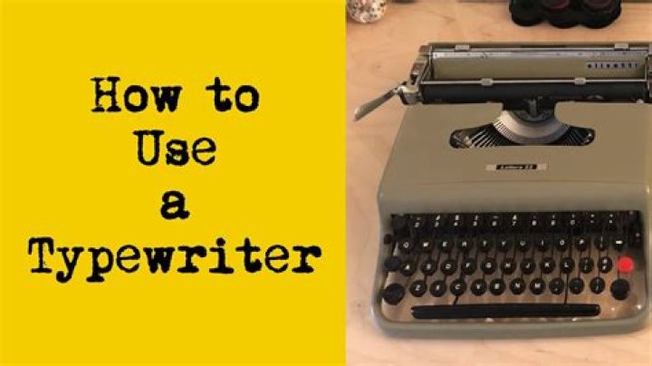 Why typewriter is no longer useful?