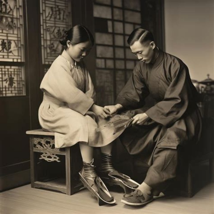 Why was foot binding considered beautiful?