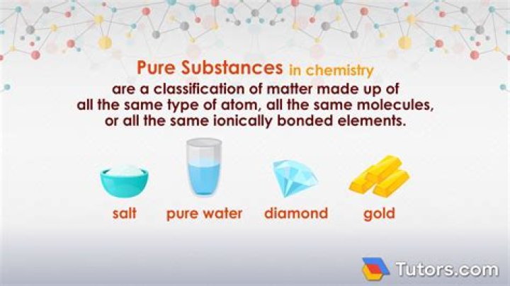Would a pure substance ever settle out?