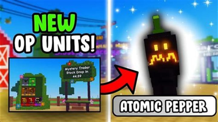 Would you like an atomic pepper mr?