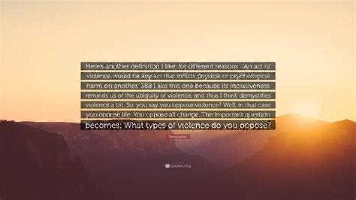 Would you oppose definition?